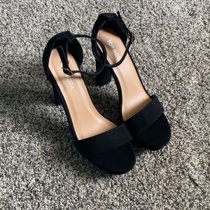 Top Moda black 7.5 women’ heels